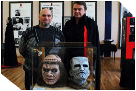Phil with Shane Bryant and his busts